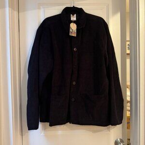 Nudie Jeans Black Shirt Chore Buddy Jacket